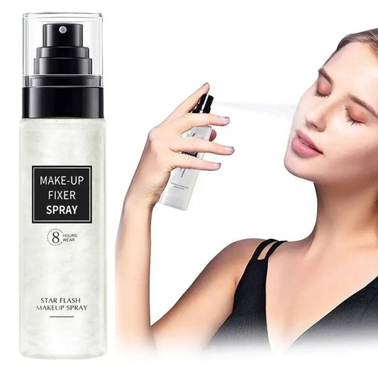 100ml Makeup Setting Spray Long Lasting Foundation Fixer Spray Moisturizing Oil Control Natural Matte Refreshing Quick Fixer