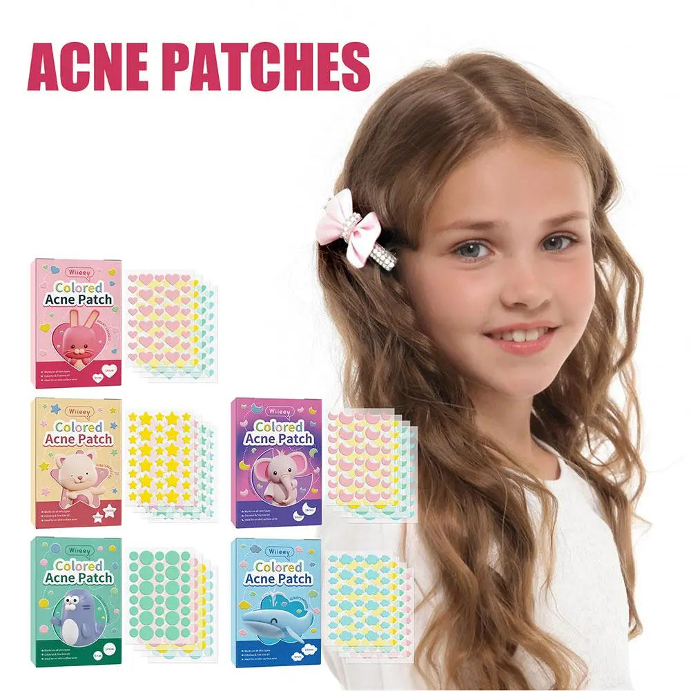 144 PCS/SET Star Pimple Patch Acne Colorful Invisible Acne Removal Skin Care Stickers Concealer Face Spot Beauty Makeup Tools