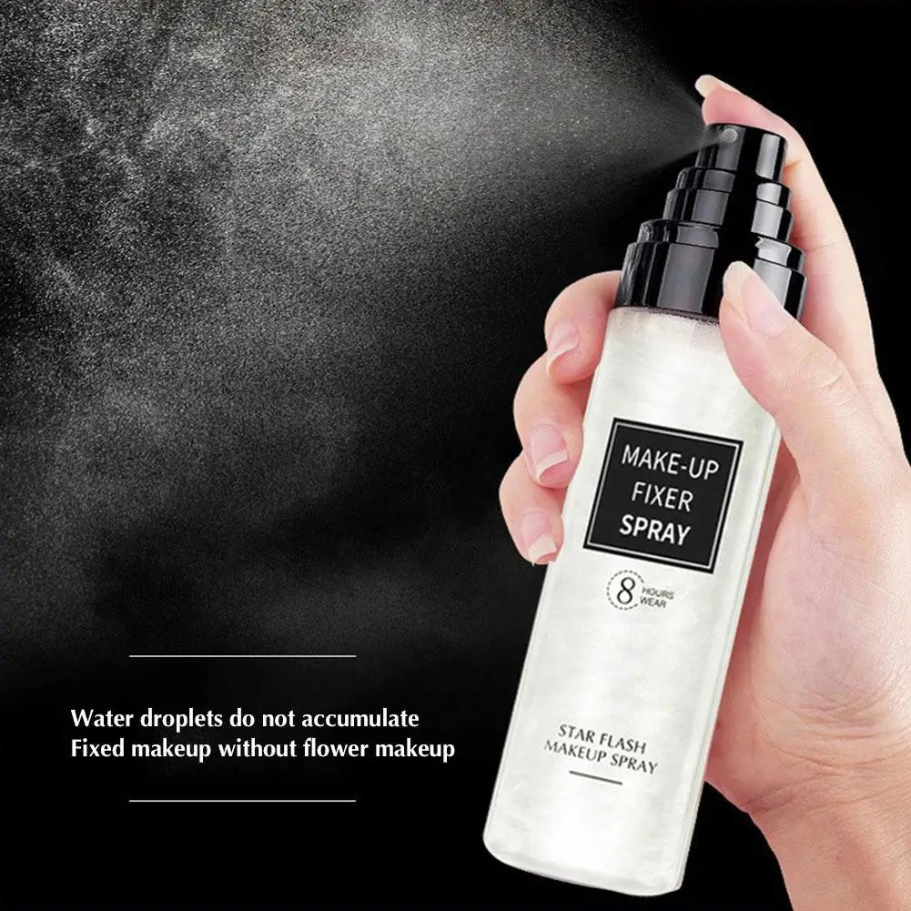 100ml Makeup Setting Spray Long Lasting Foundation Fixer Spray Moisturizing Oil Control Natural Matte Refreshing Quick Fixer