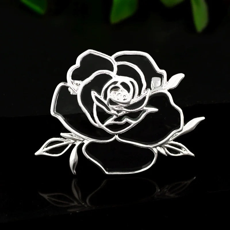 New Minimalist Hollow Out Peace Dove Brooch Exquisite Design Temperament Corsage Suit Jacket Fashionable Pin Accessories Broche