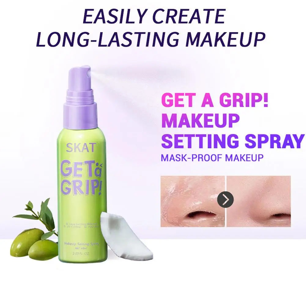 60ml Makeup Spray Face Primer Foundation Base Fixer Fix Lasting Waterproof Foundation Long Lasting Make Up Hydrate Spray Y1h4