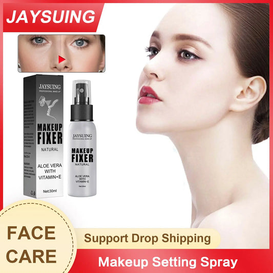 Makeup Fixing Spray Portable Makeup Oil Control Fast Film Forming Long Lasting Moisturize Natural Matte Quick Fixer Cosmetics