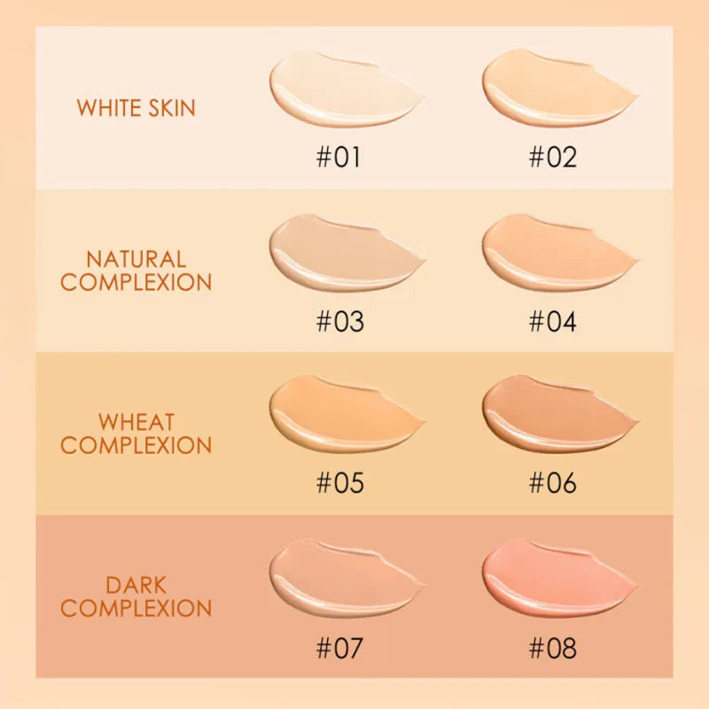 FOCALLURE 30ml Face Matte Liquid Foundation Moisturizing Oil Control Lightweight Waterproof Face Foundation Makeup TSLM1