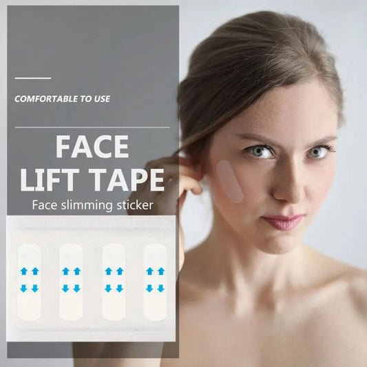 40/60/80Pcs V-Shape Face Lift Tape Invisible Face Lifter Tools Instant Lift Makeup Lift Tape Sticker Breathable A4Y8